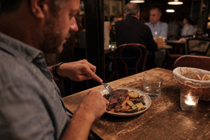 Auswärts essen abnehmen: die Restaurant-Strategie für Männer
