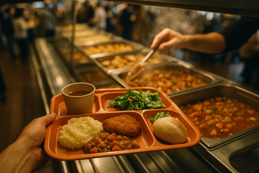 Gesund essen in der Kantine: Wie du mittags nicht in die Falle läufst