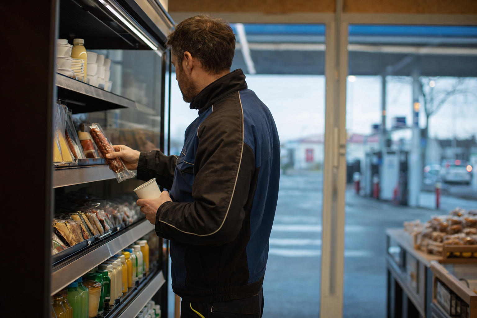 Unterwegs essen: die besten Entscheidungen an Tankstelle, Bäcker und Fast Food