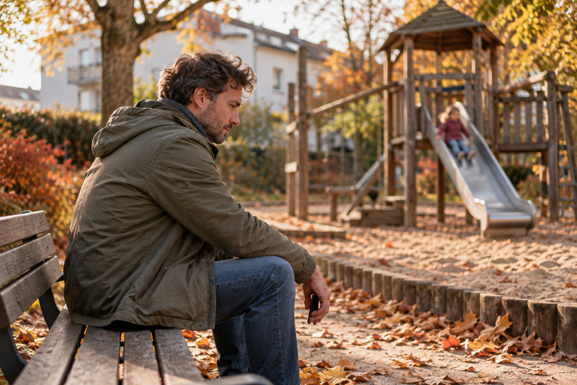 Der unsichtbare Vater. Über Männer, die da sind, aber nicht wirklich da.