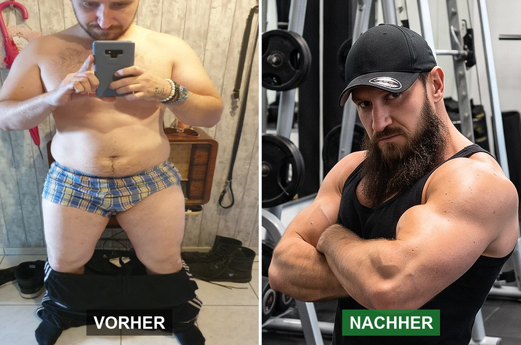 Denis Dreser – Vorher/Nachher: vom Bauch zum Coach der Primal Power Academy
